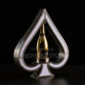 Stainless Wine Display Rack Holder