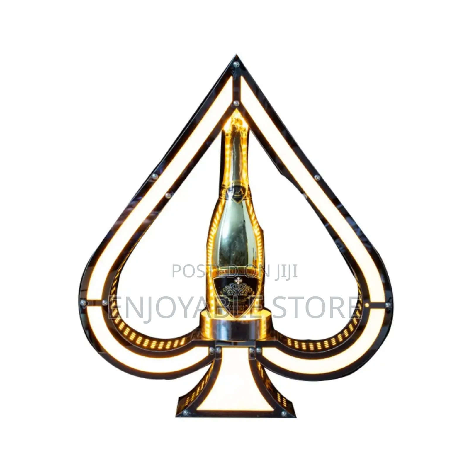 Stainless Wine Display Rack Holder