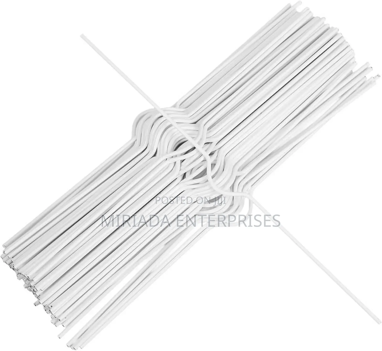 Calendar Wire Hangers -30cm White (Pack of 250pcs).