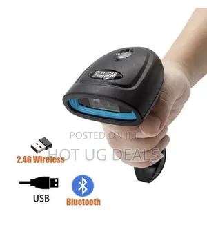 Photo - 2d Barcode Scanner Handheld Wired Wireless Bluetooth Reader