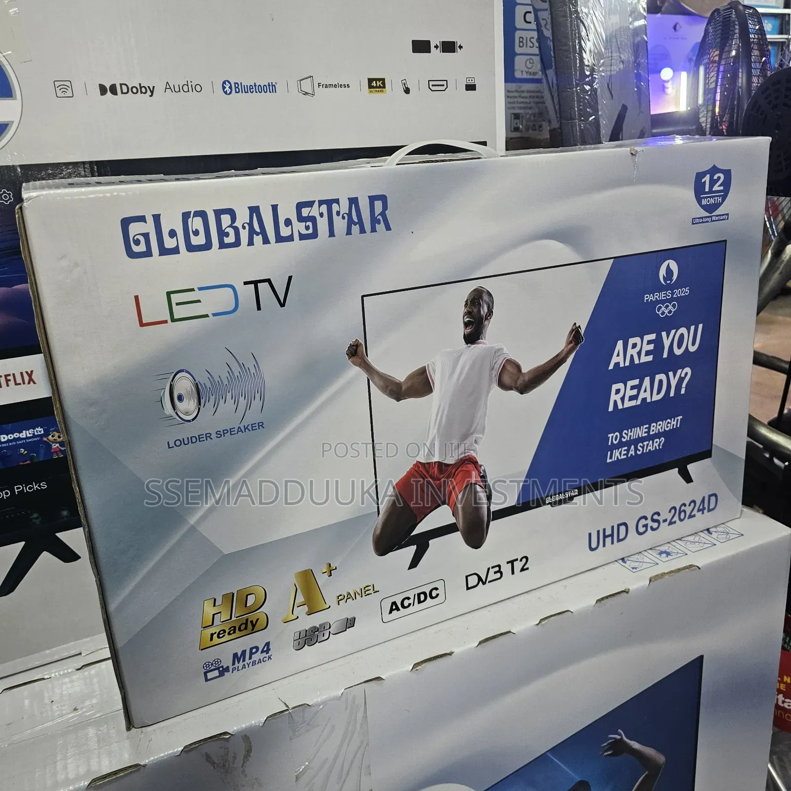 Globalstar 24inchs Uhd Free To Air Tv