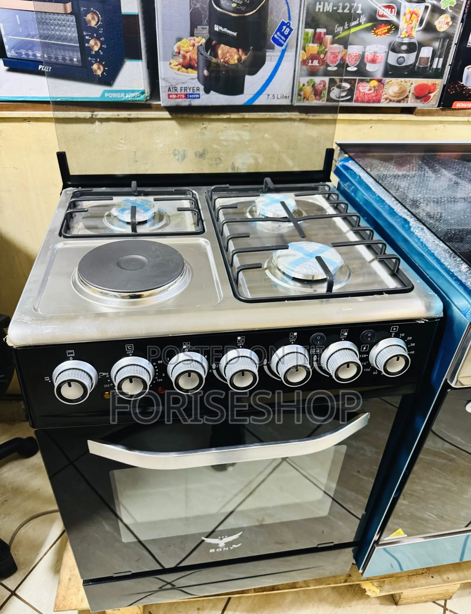 Sony Cooker 3gas 1electric Plate 60*50cm