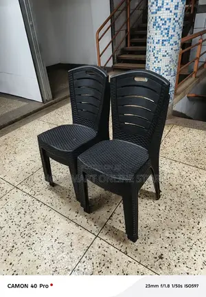 Ratten Plastic Chairs Armless