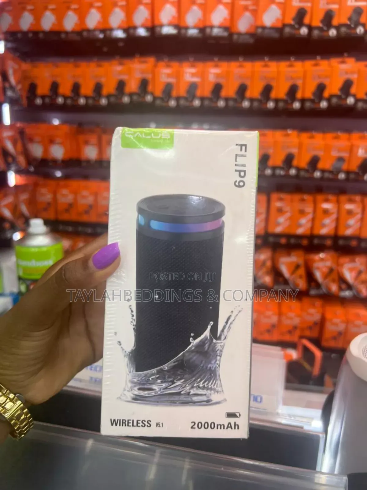Calus Wireless Bluetooth Waterproof Portable Speaker Flip9