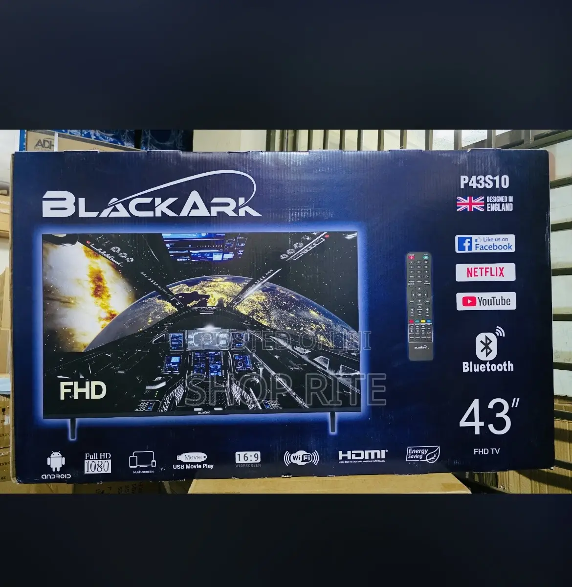 Blackark 43 Inches Smart Tv Original