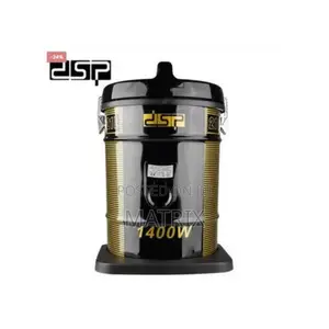DSP 21l Dry Aspirator High Suction Vacuum Cleaner - Black