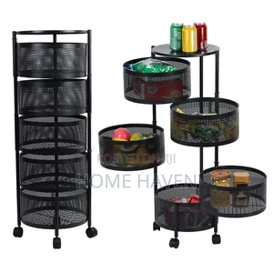 5tier Rotating Storage Rack