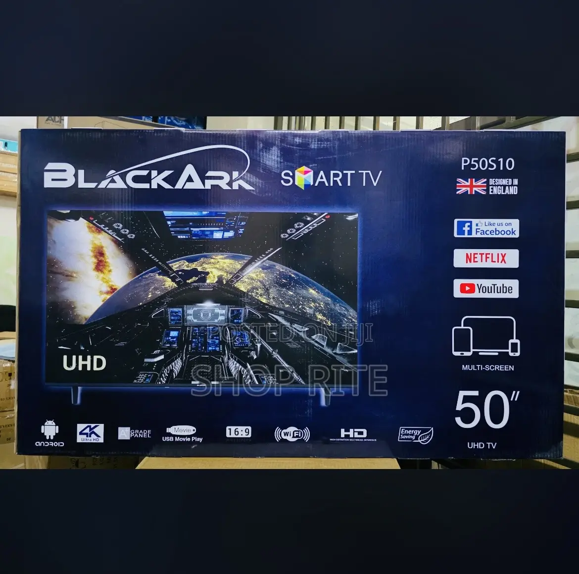 Blackark 50 Inches Smart TVS