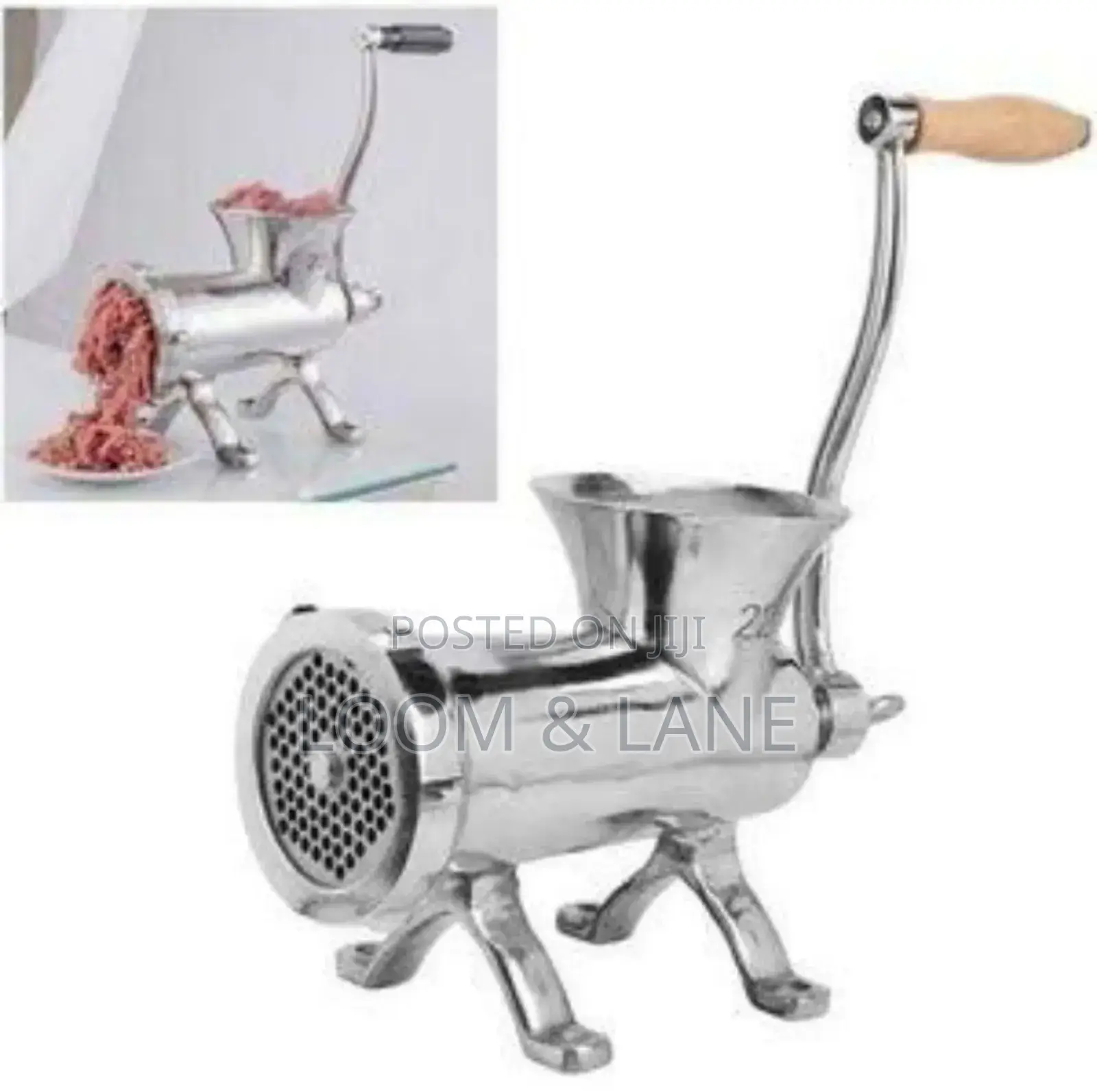 #32 Aluminum Hand Meat Grinder