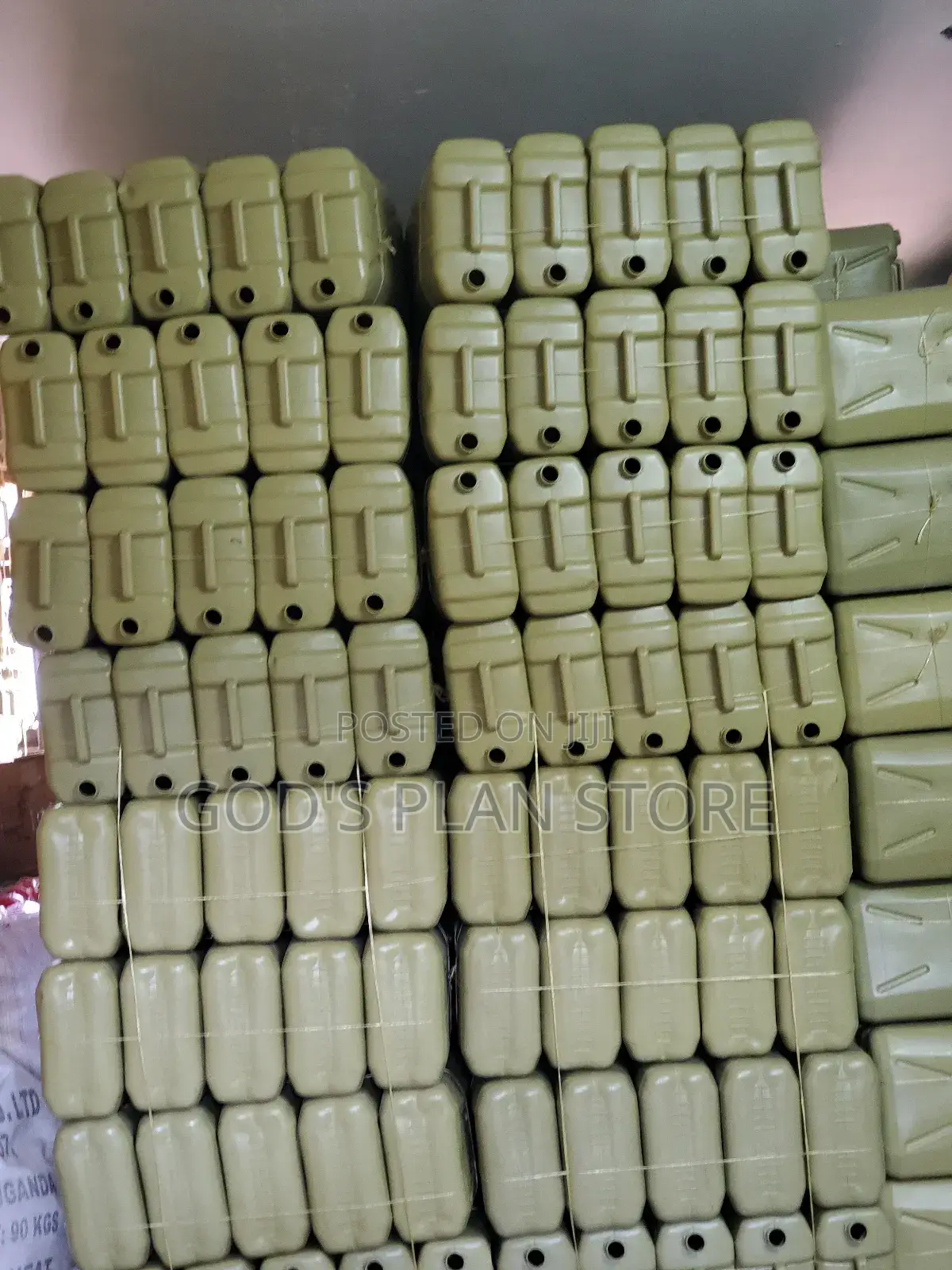 Dull Plastic Jerrycans 20litres