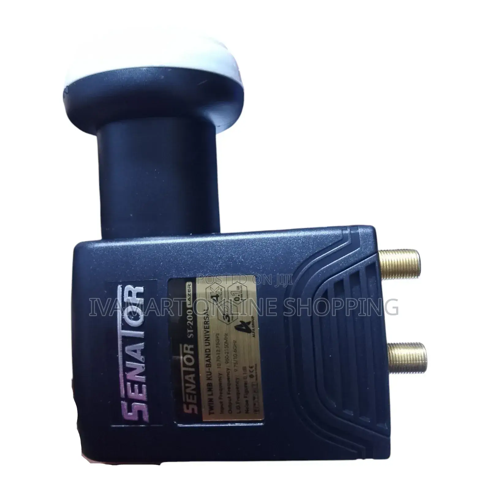 Black Senator Lazer Ultra Hd Twin LNB - High Reception