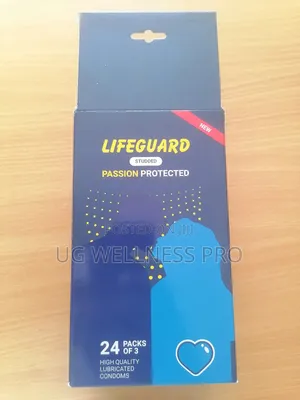 Lifeguard Studded Passion Protected Condoms 24s