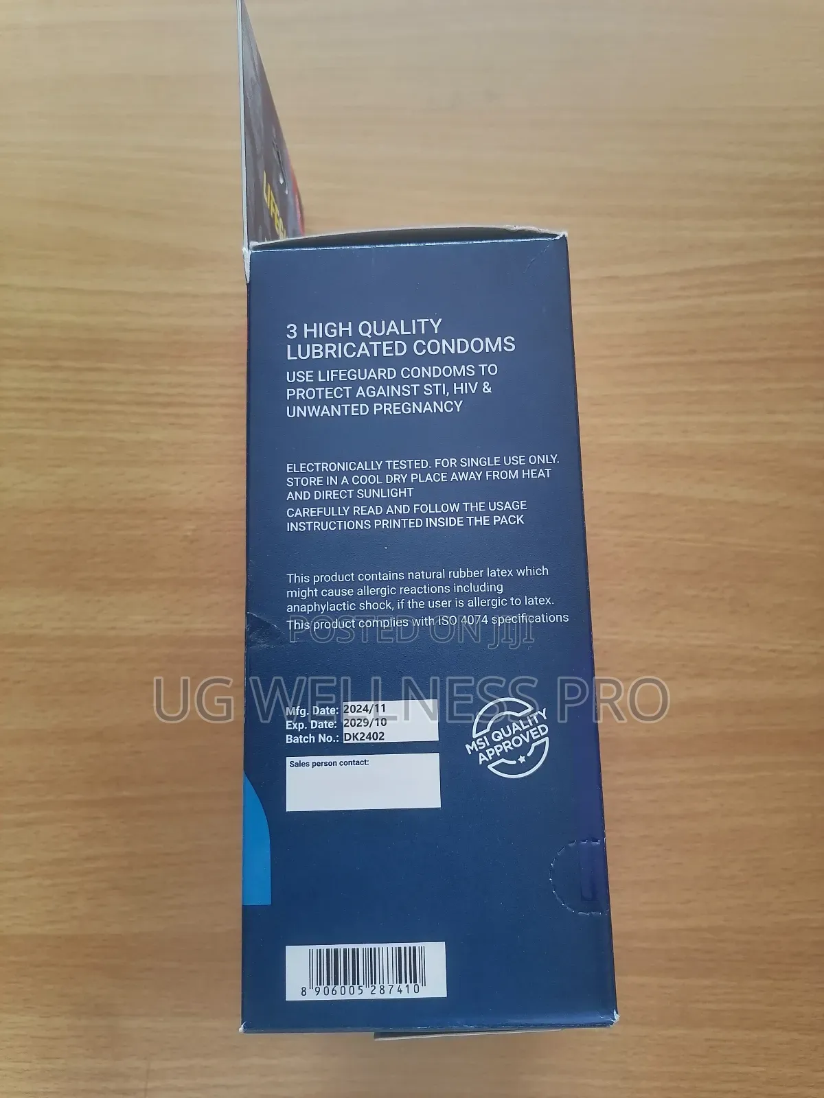 Lifeguard Studded Passion Protected Condoms 24s