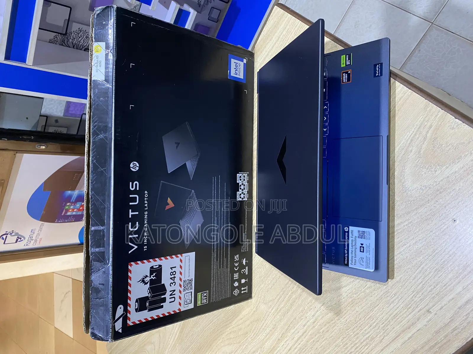 New Laptop HP Victus 15 16GB AMD Ryzen 5 SSD 512GB