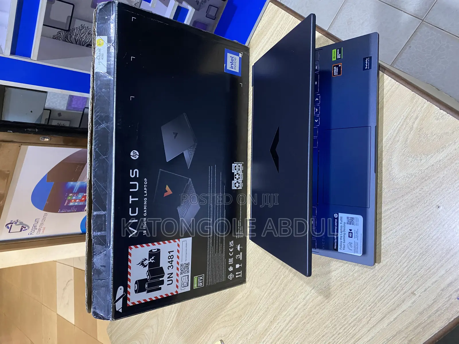 New Laptop HP Victus 15 16GB AMD Ryzen 5 SSD 512GB