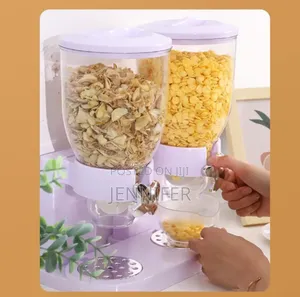 New Double Sided Dry Cereal Dispenser