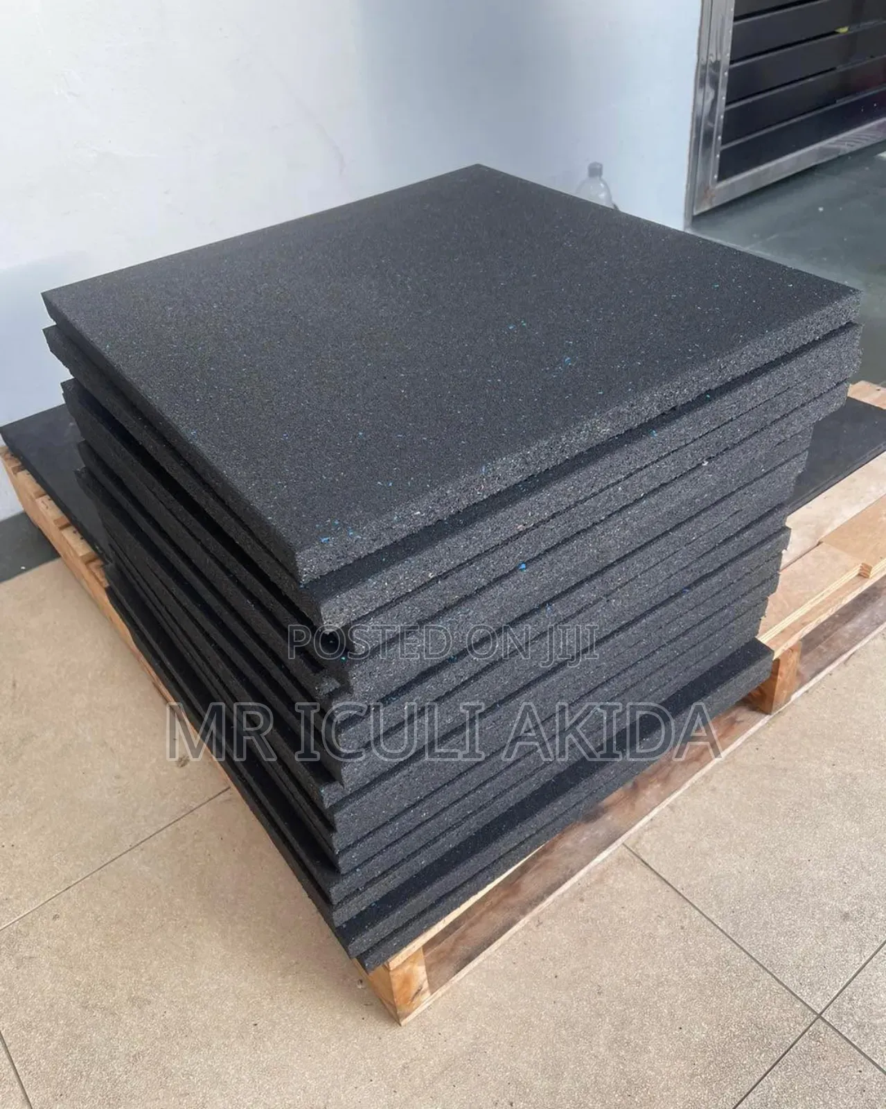 1sq MTR Anti-Shock Sound Dampening Gym Rubber Flooring Mats