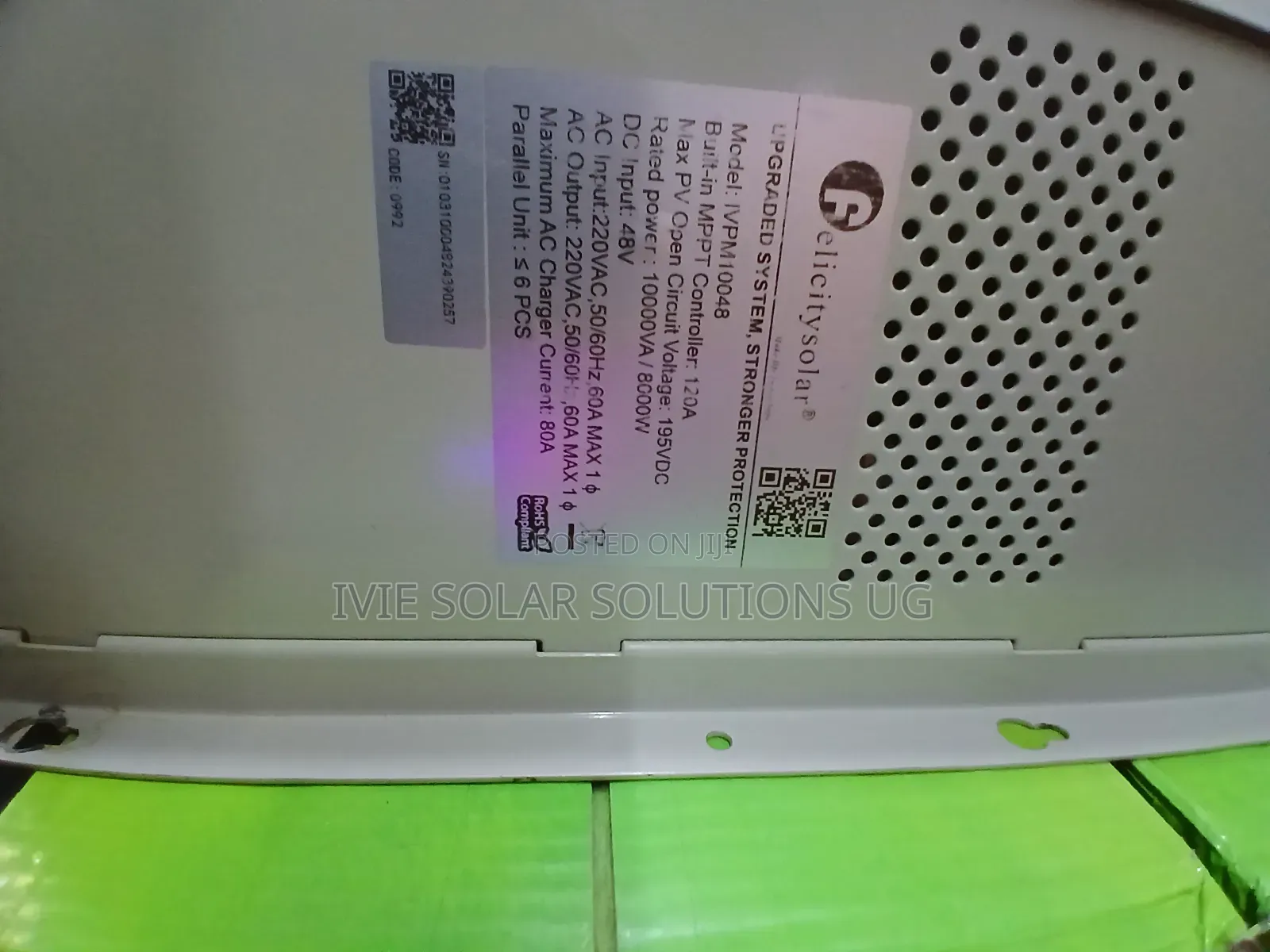 Felicity Hybrid Inverter 10kva/ 10000watts