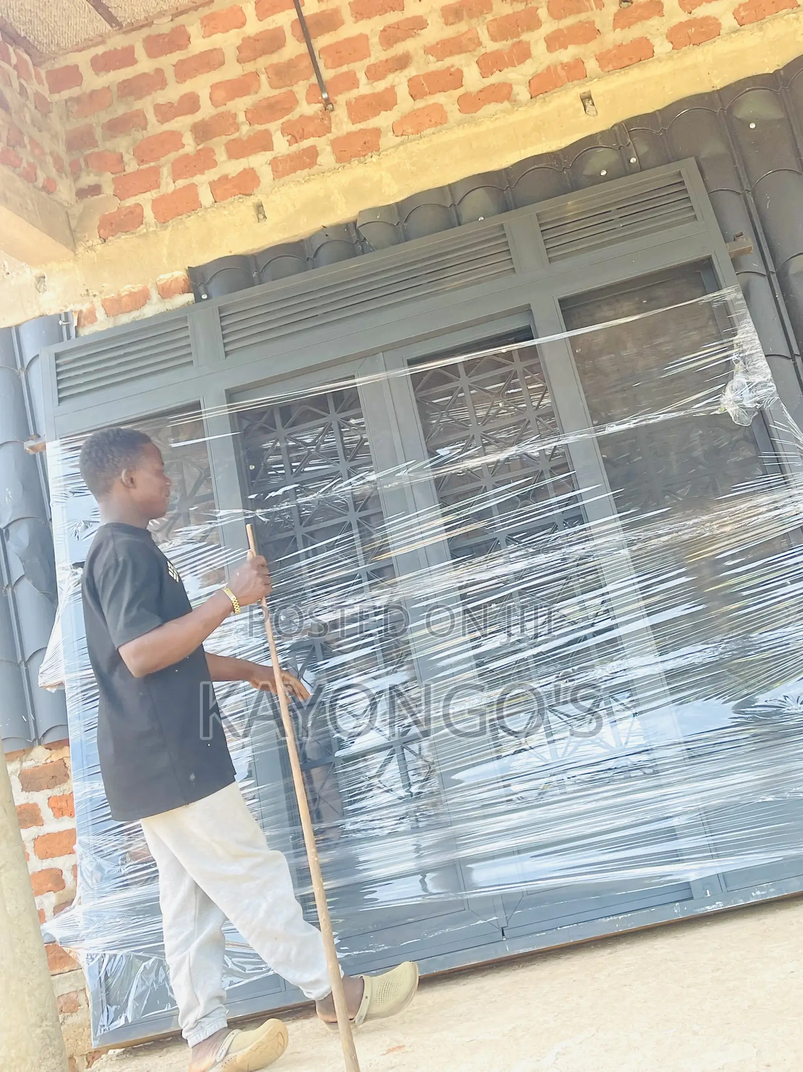 Metalic Sliding Double Door
