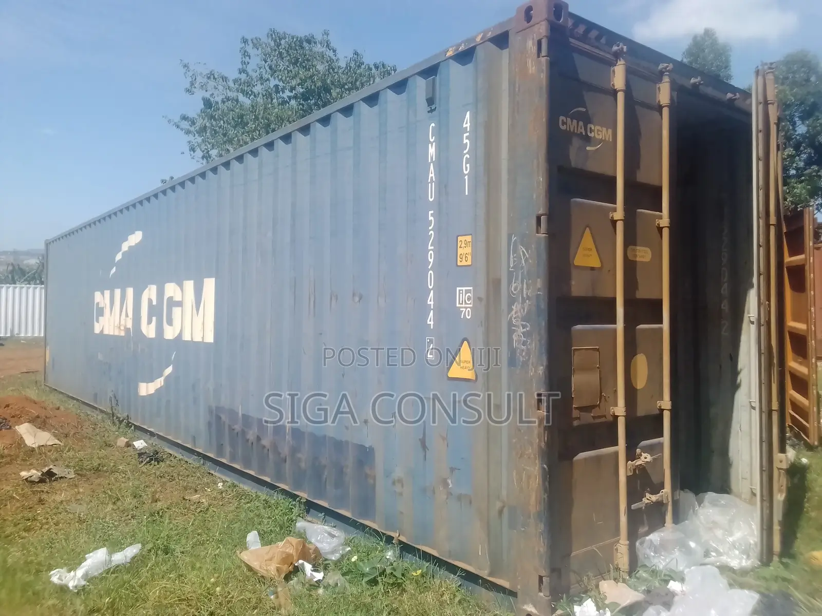 Clean 40ft Cargo Containers on Sale in Kakajjo