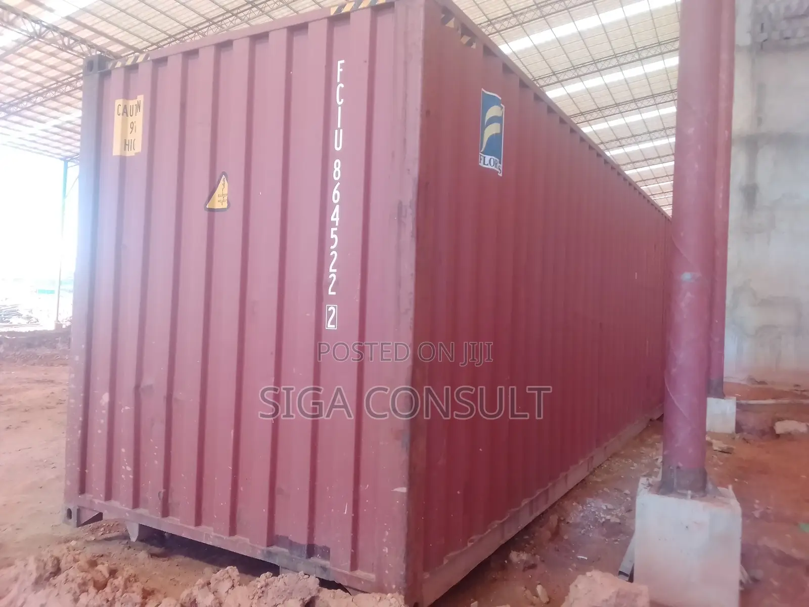 12.5m, 40ft Container Available for Sale in Buto