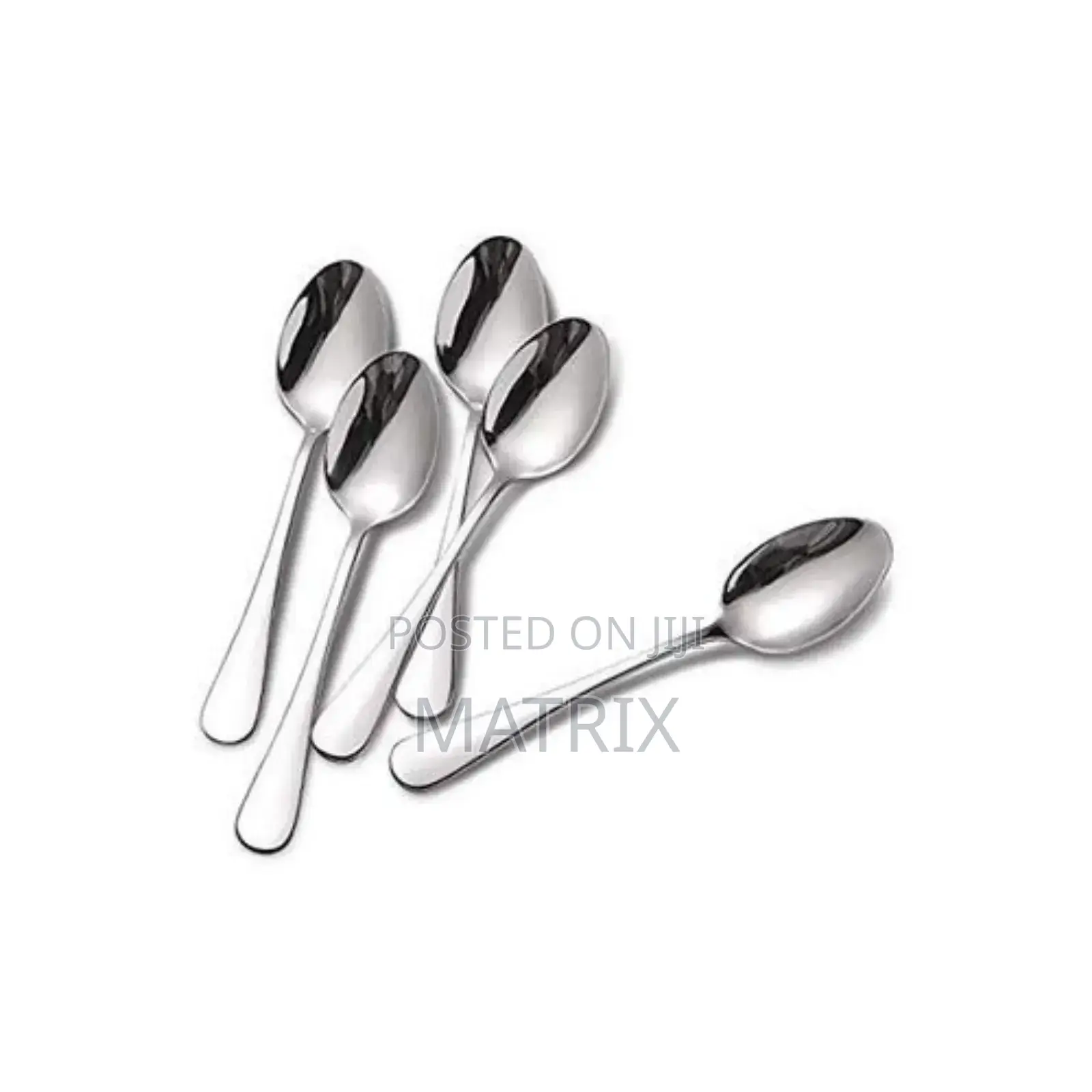 Set of 6pc Tea Spoons - Silver