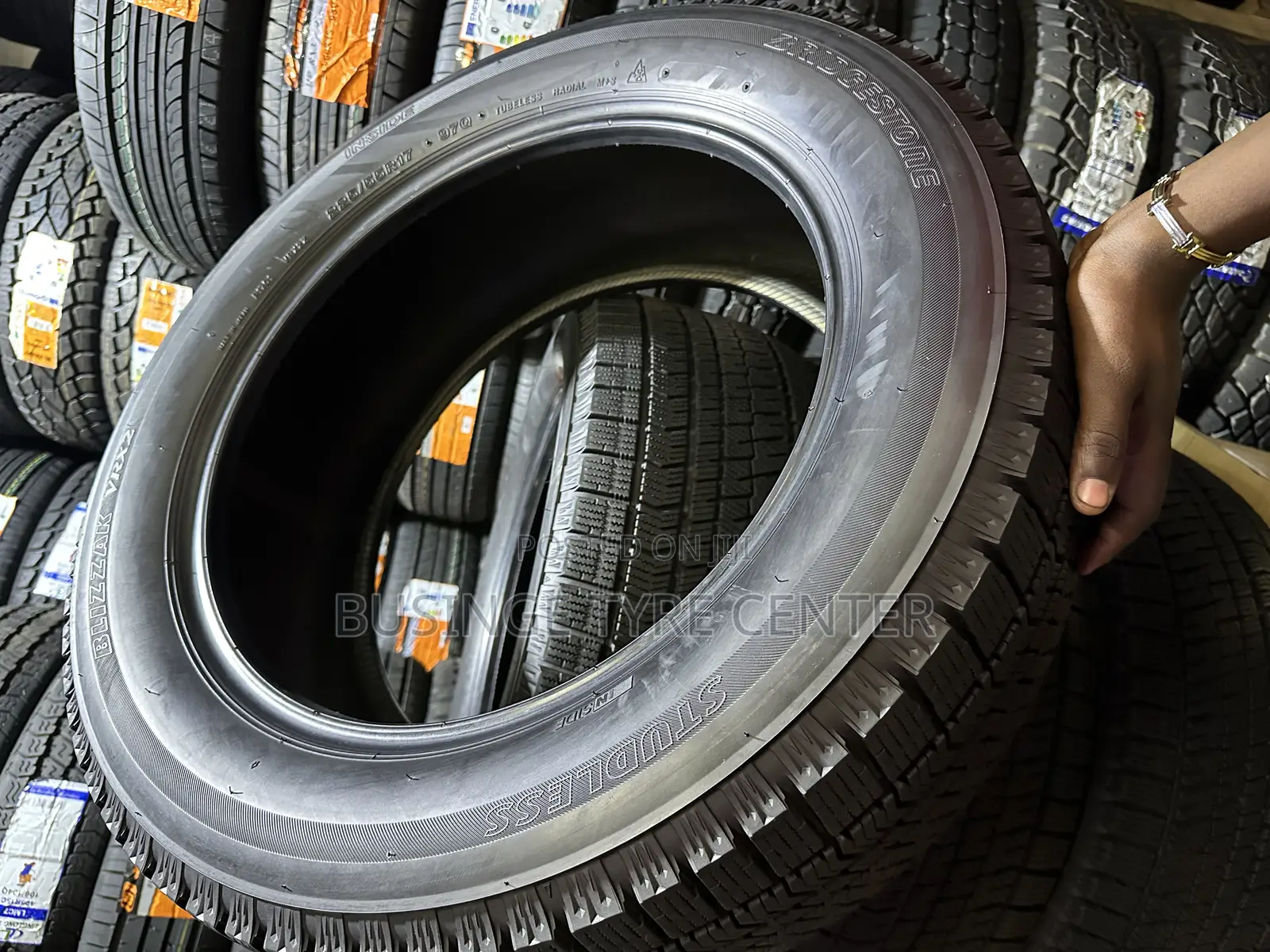 225/55r17 Bridgestone Japan Tires Good Condition