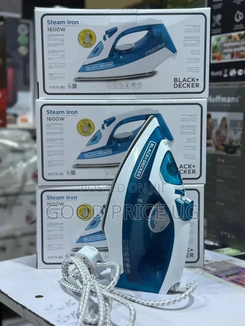 Black N Decker Steam Iron 1600w