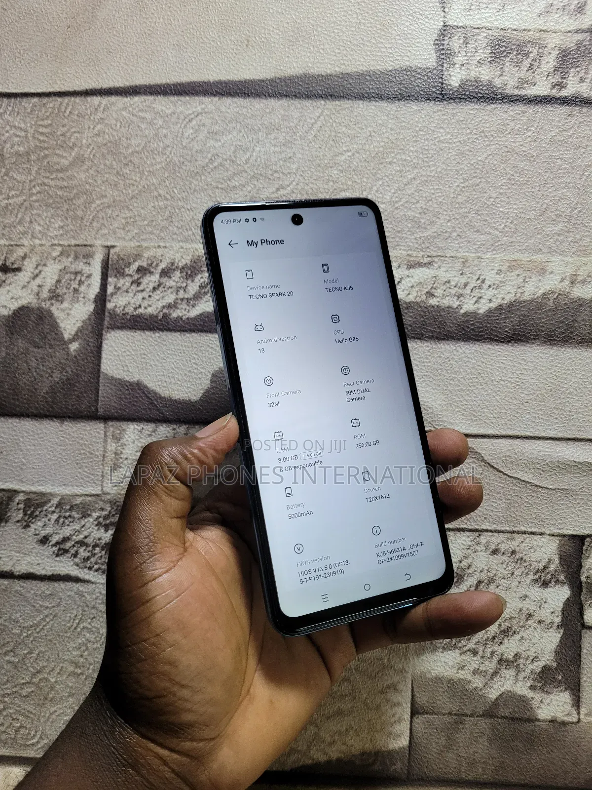 Tecno Spark 20 256 GB Blue