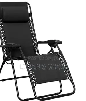 Zero Gravity Foldable Chair Black