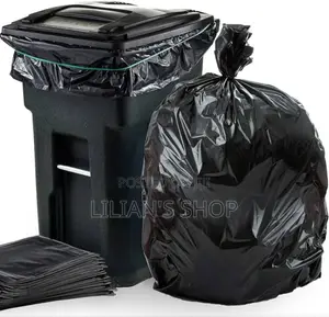 120l Litrs Black Trash Bag (20bags)