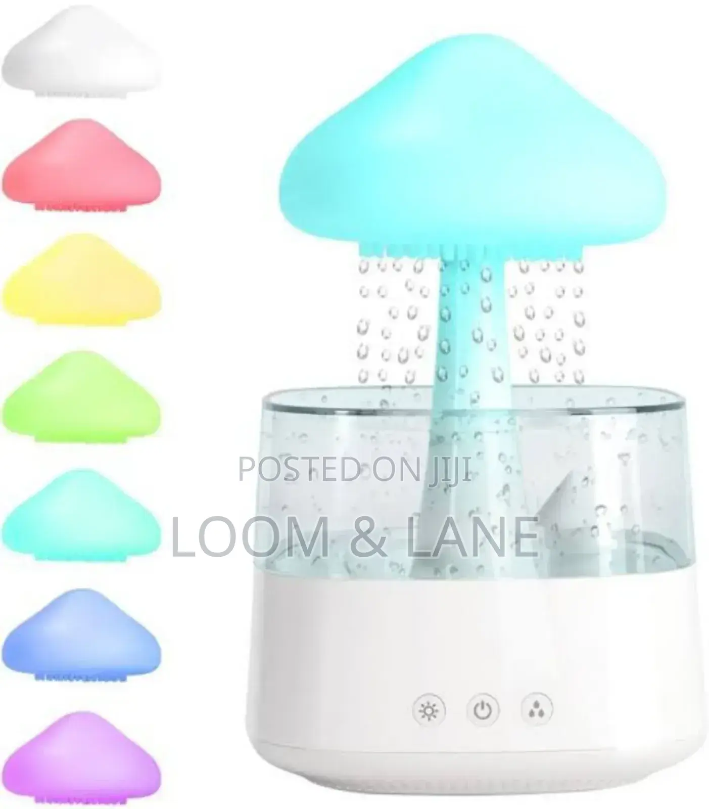 Rain Drop Humidifier, Mushroom Humidifier 4 in 1