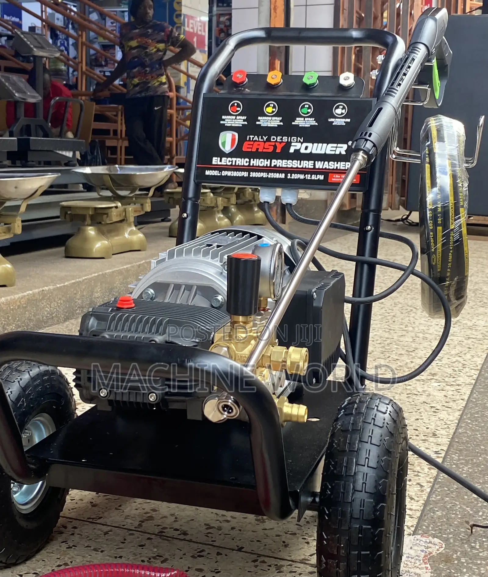 3800psi Electric Car Washer Open Frame