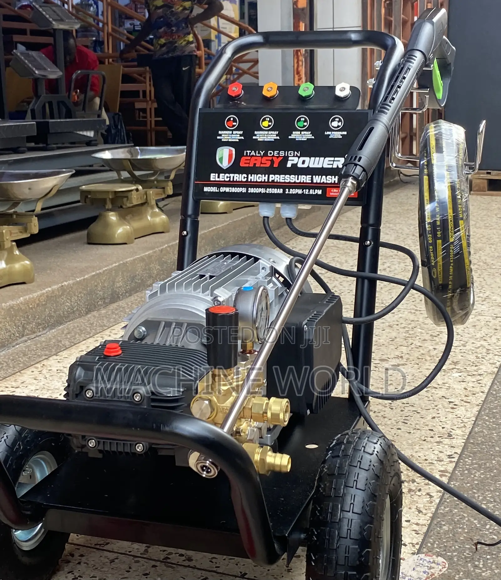 3800psi Electric Car Washer Open Frame
