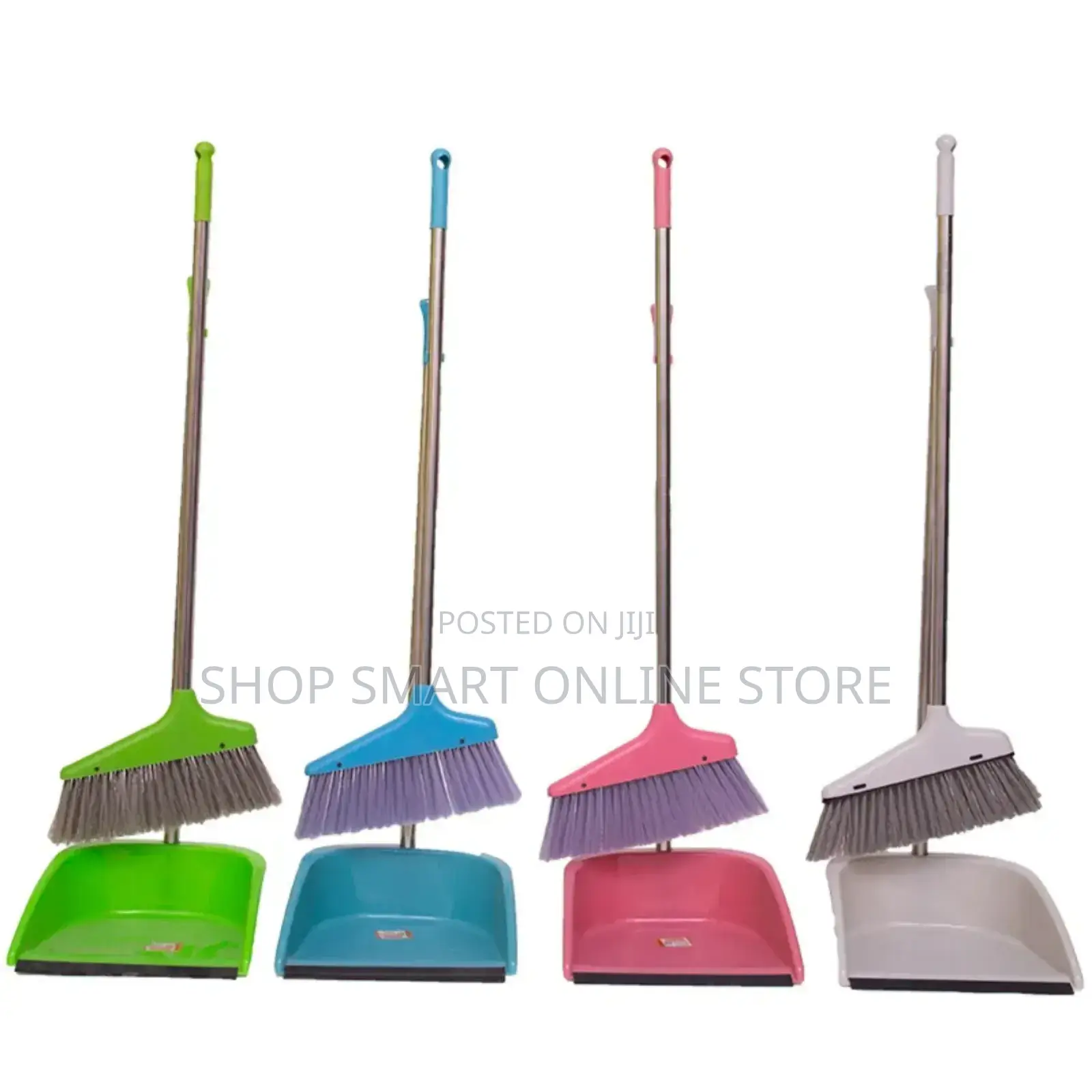 Plastic Cleaning Dust Pans and Broom