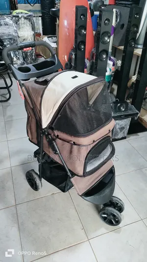 Pet Stroller, Designed for Small Animals Like Dogs or Cats.