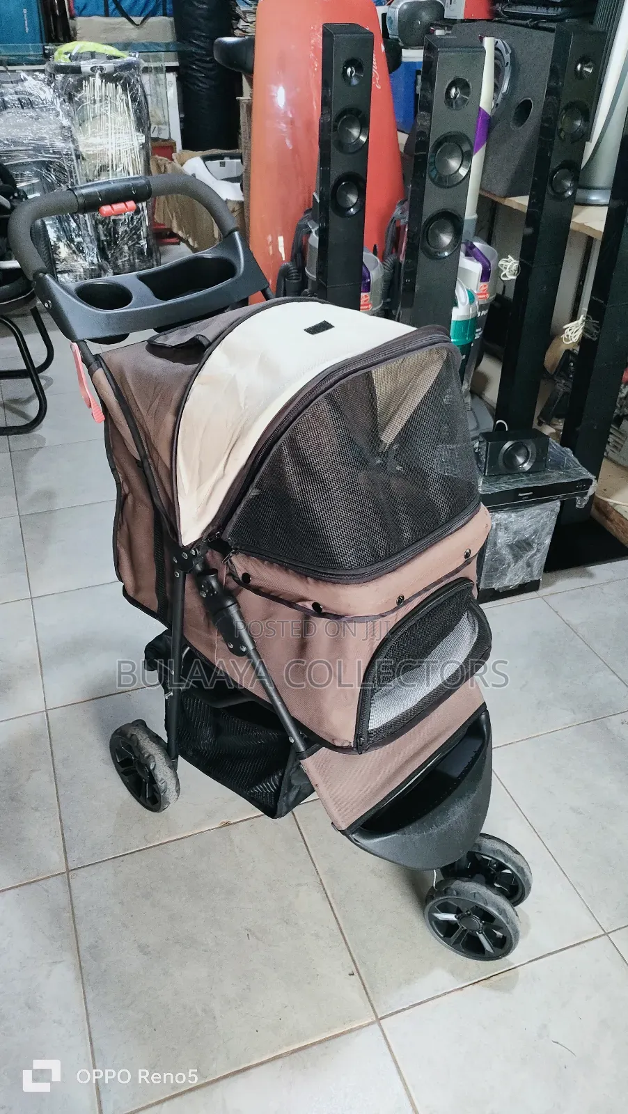 Pet Stroller, Designed for Small Animals Like Dogs or Cats.