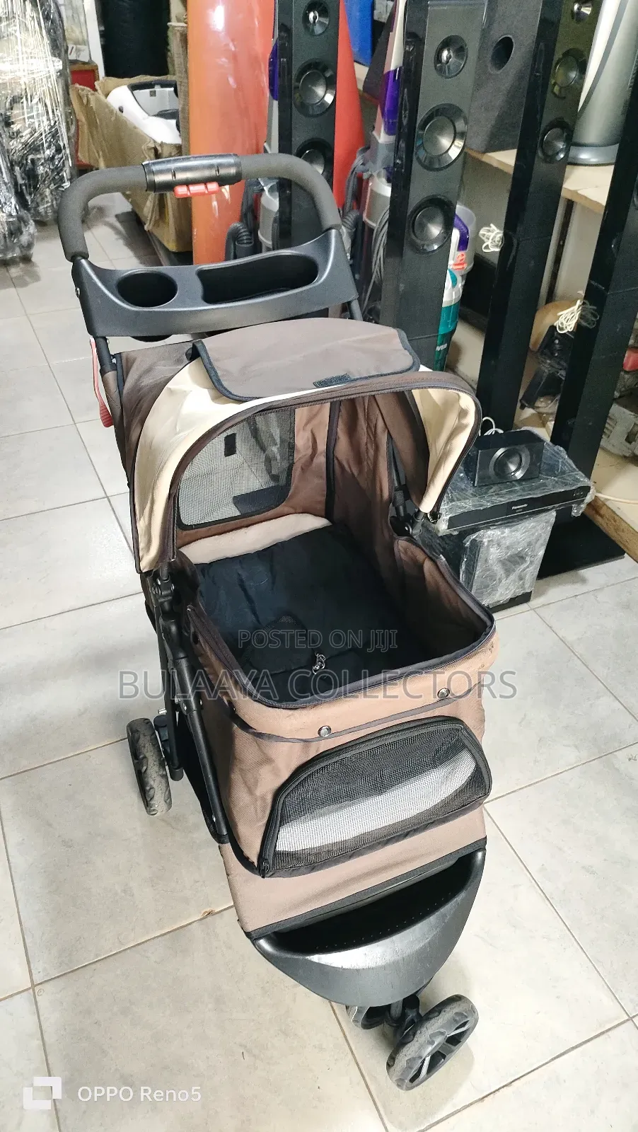 Pet Stroller, Designed for Small Animals Like Dogs or Cats.