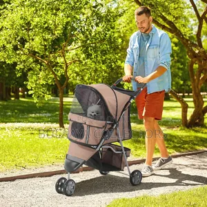 Pet Stroller, Designed for Small Animals Like Dogs or Cats.
