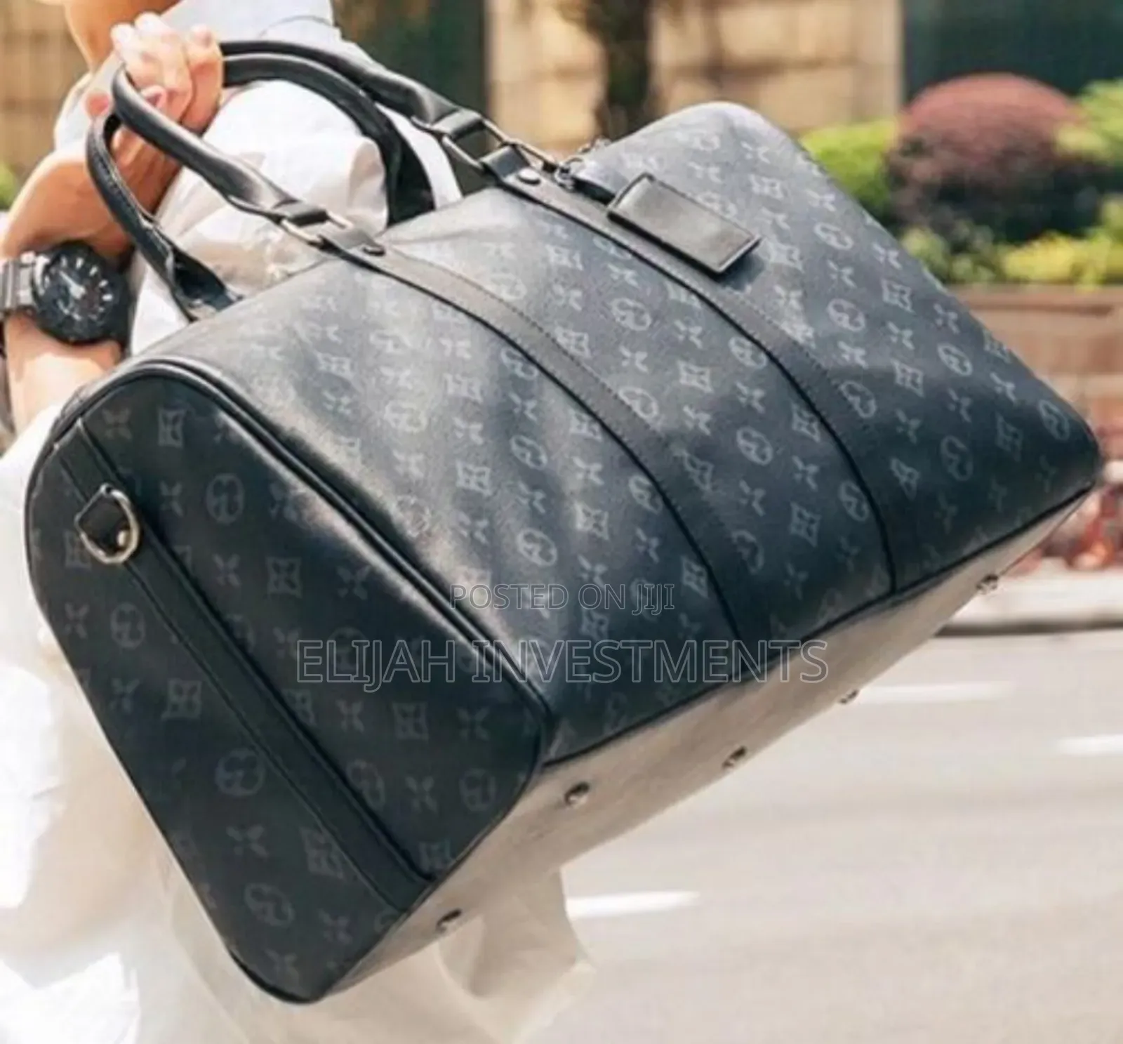 Monogram Eclipse Keepall Bandouliere 55 Travel Duffle Bag