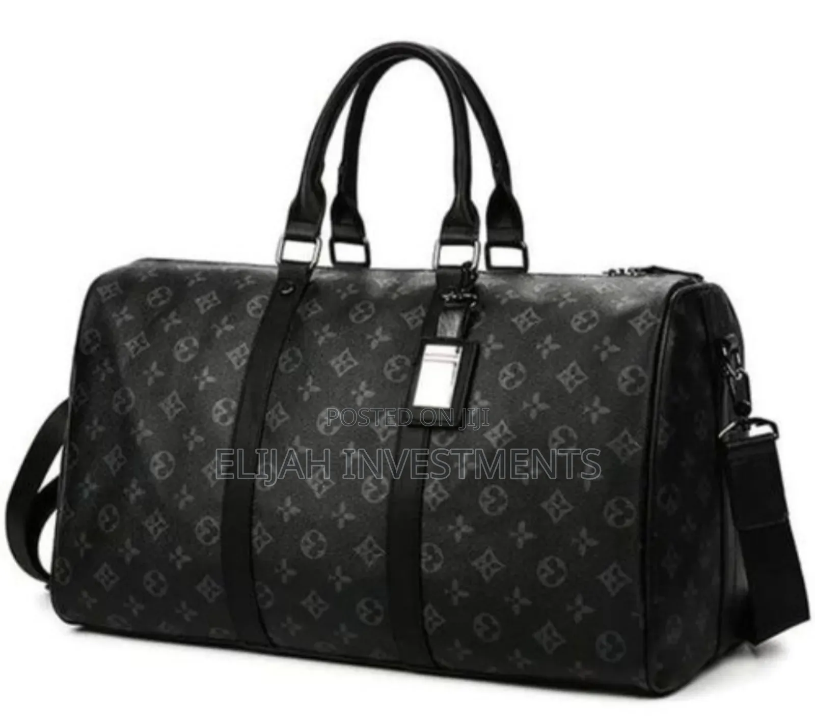 Monogram Eclipse Keepall Bandouliere 55 Travel Duffle Bag