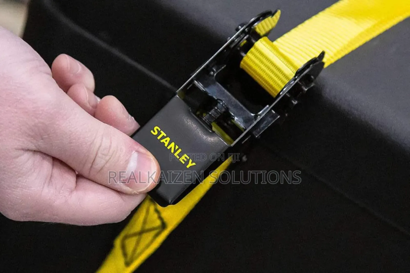 Uk Stanley Cargo Ratchet Tie Down 3meters Strap 2pc