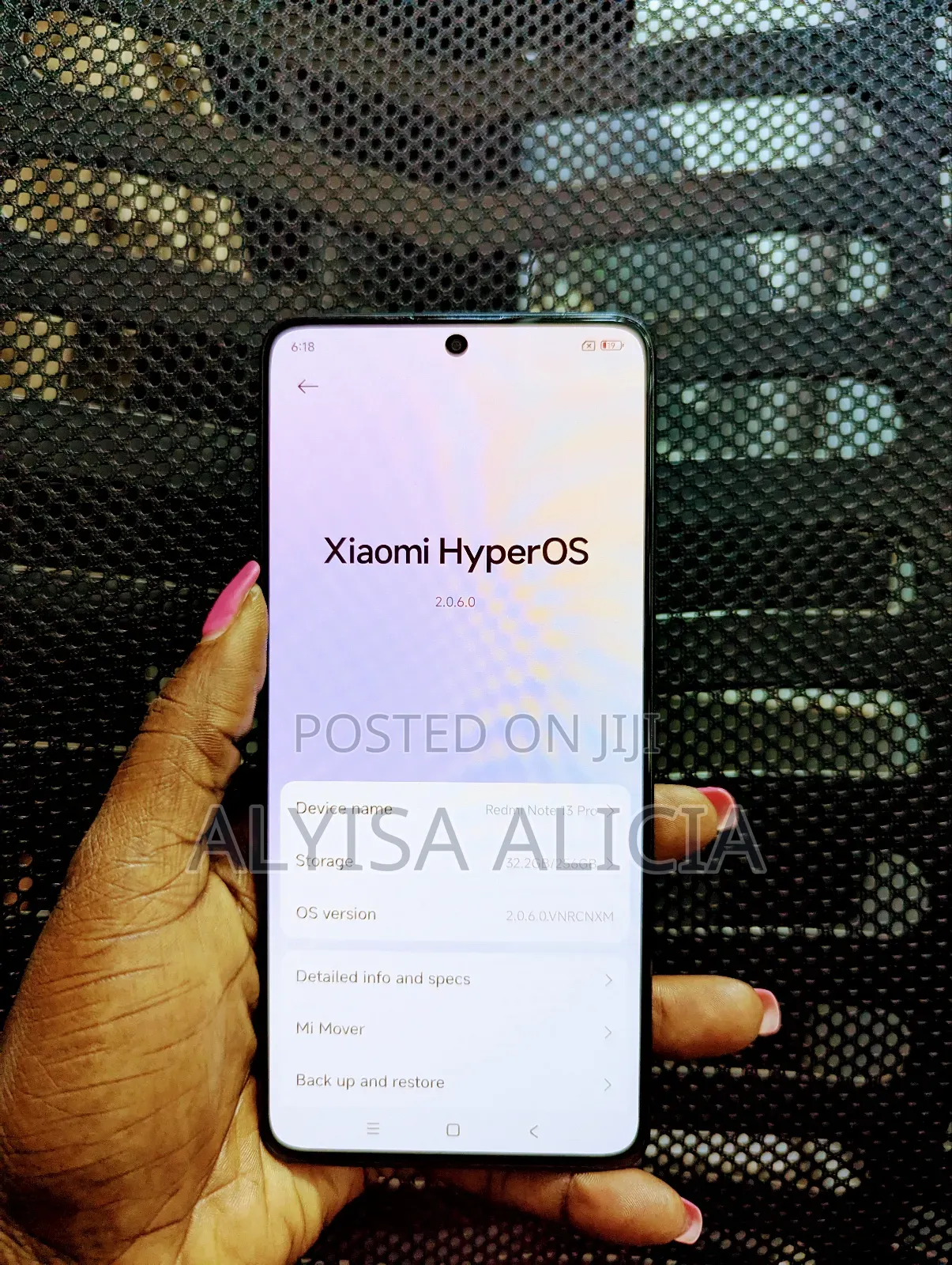 Xiaomi Redmi Note 13 Pro 5G 256 GB Black
