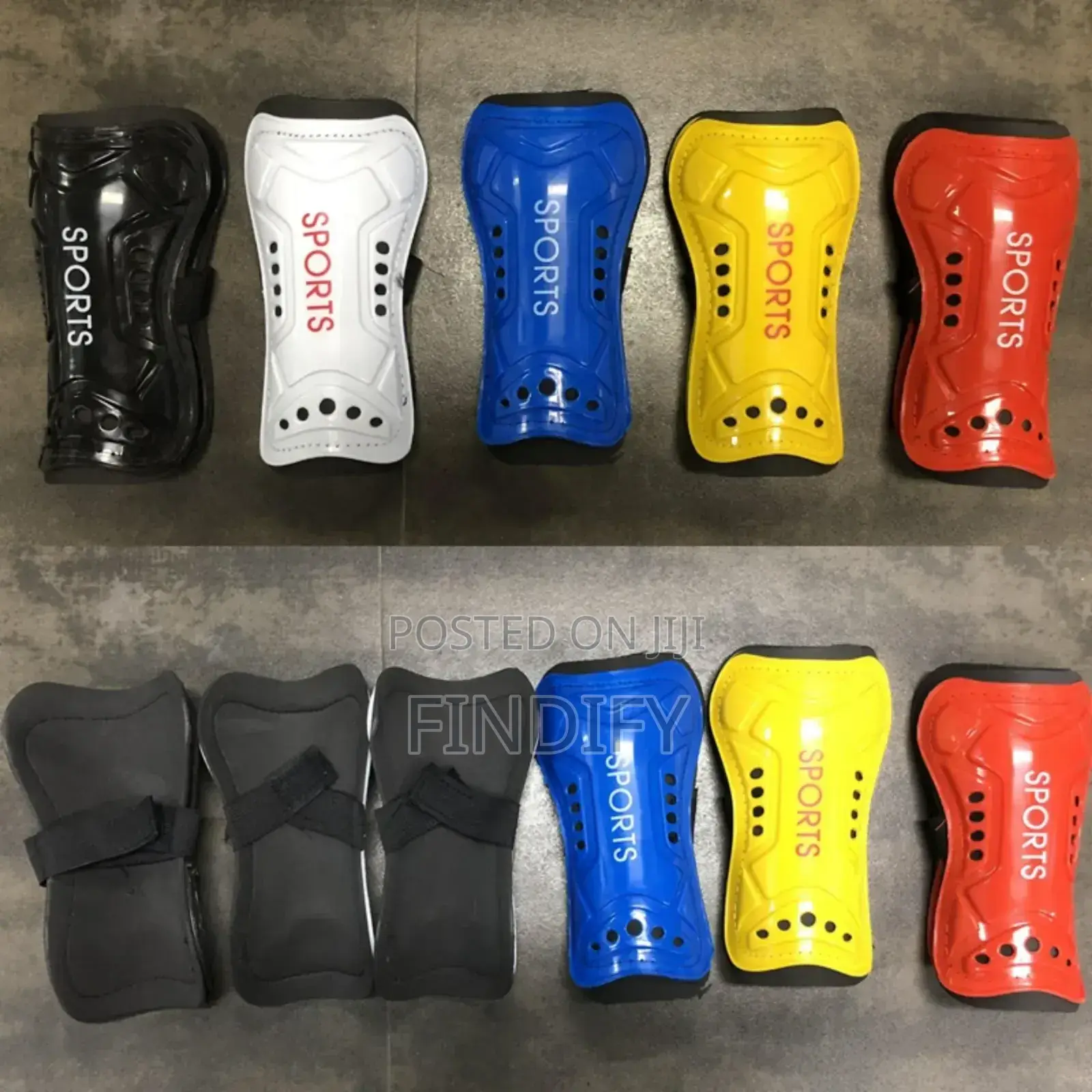 Sublimation Football Shin Pads Adult Soccer Shinguards