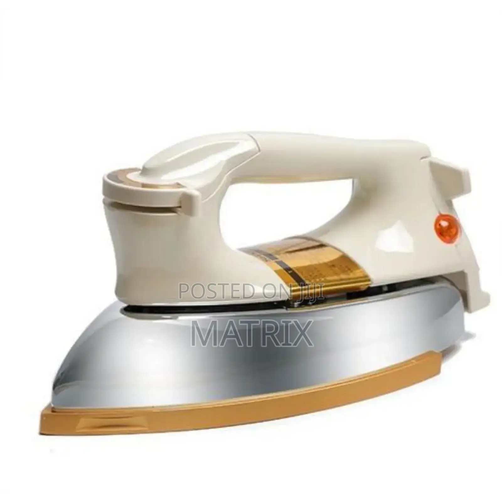 Heavy Duty Professional Dry Flat Iron - Cream