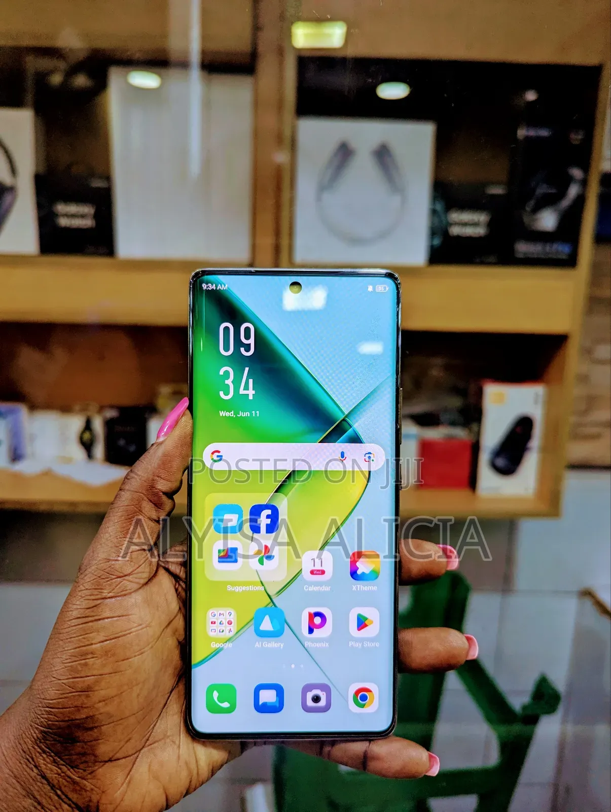 Infinix Note 40 Pro 256 GB Green