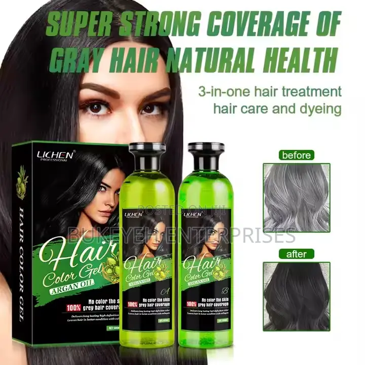 Hair Color Gel Anti-Gray Hair