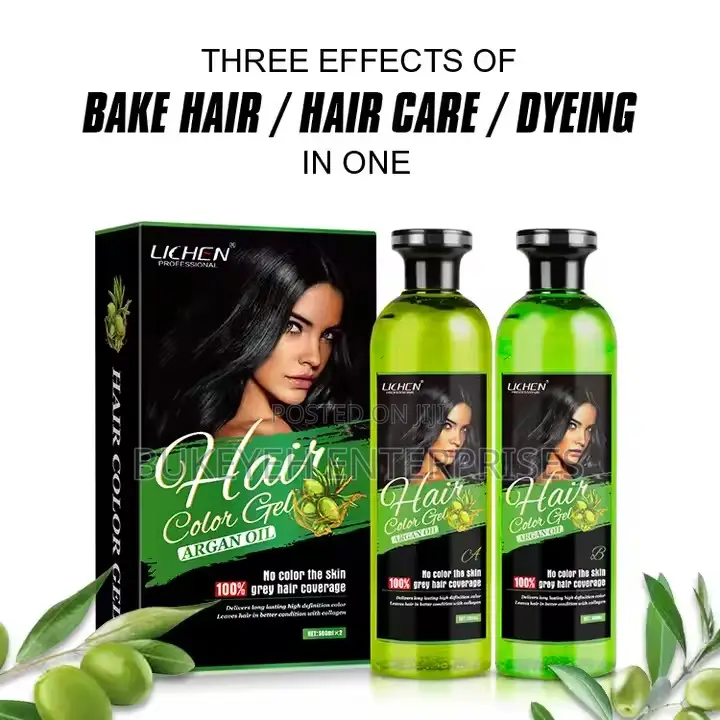 Hair Color Gel Anti-Gray Hair