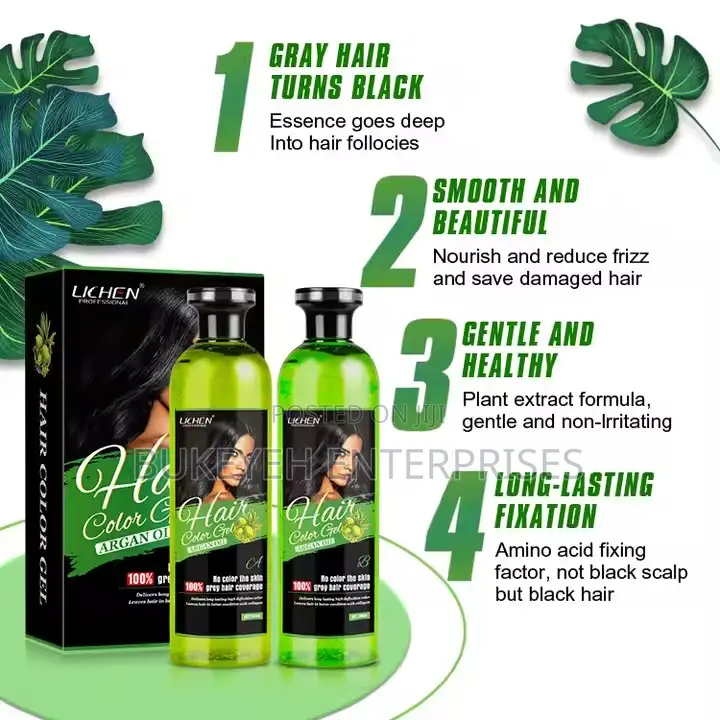 Hair Color Gel Anti-Gray Hair