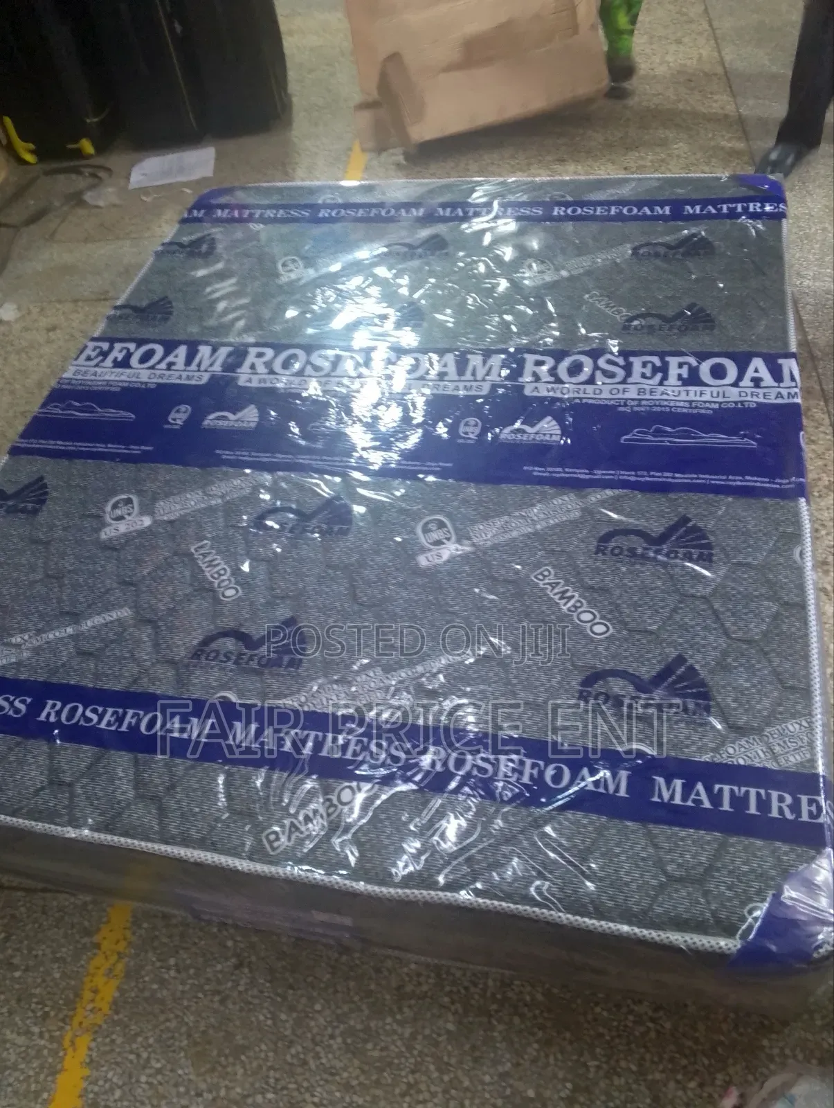 High Density Mattress. 5*6*8inches. ( Black )
